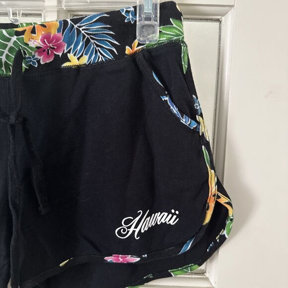 Cotton Hawaii Shorts Island Design Collection Women's Large Sleepwear Running - Picture 2 of 10